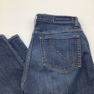 Rock & Republic Womens Berlin Denim Jeans Blue Size 12‎